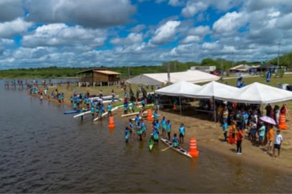 Araci sedia etapa do Campeonato Baiano de Canoagem e fortalece turismo esportivo na região
